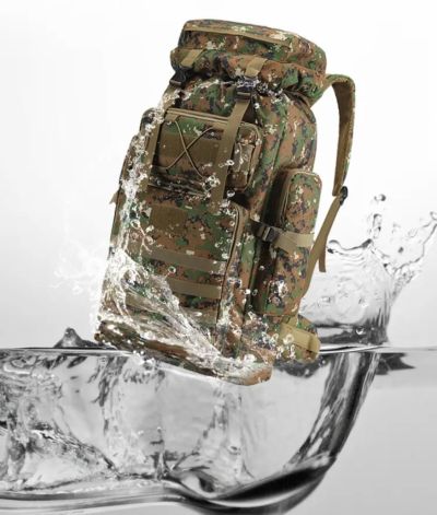 80L Туристическа Раница: Водоустойчива Къмпинг Планина Система с Ремъци