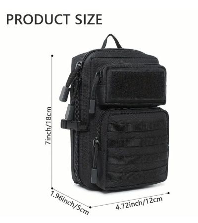 Тактическа чанта MOLLE EMT Органайзер за GSM инструменти медицински консумативи