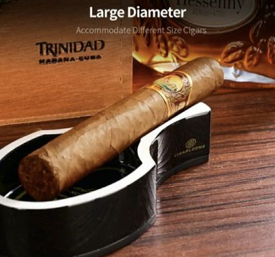 Пепелник за пури Creative метален луксозен преносим държач CIGARLOONG