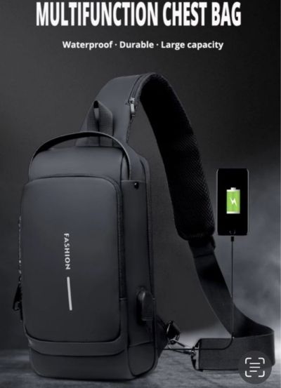 Мъжка чанта за мотор непромокаема многофункционална USB слот за GSM