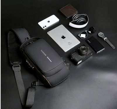 Мъжка чанта за мотор непромокаема многофункционална USB слот за GSM
