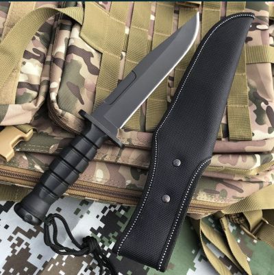 Тактически нож Columbia BLACK TACTICAL за самозащита лов на открито 30,5см