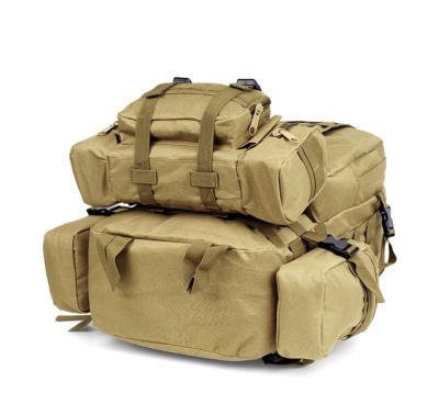 55L тактическа раница 4в1 Military военна водоустойчива за туризъм Molle