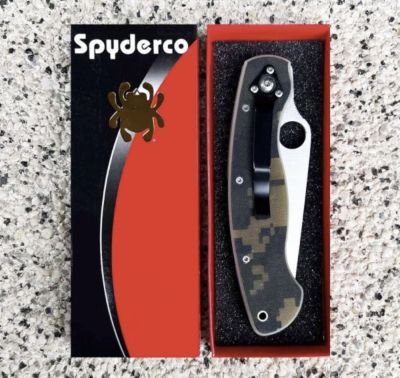 Тактически сгъваем нож SPYDERCO Military CPM S30V – премиум джобен нож