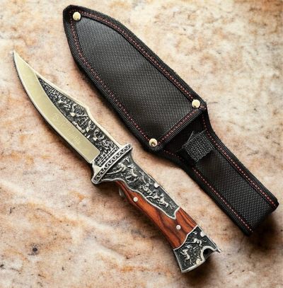 Тактически нож Columbia USA Saber SA42 – Ловен Здравина и Прецизност за Вашия Успех!