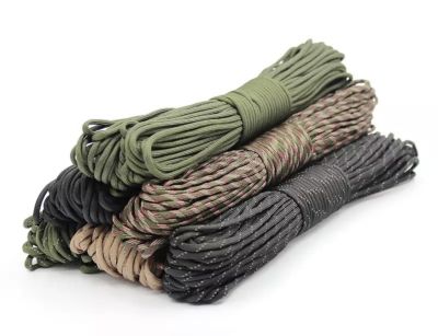 Паракорд 7 нишки 550 Paracord 4 мм – Въже за къмпинг и оцеляване, дължина 5-30 м