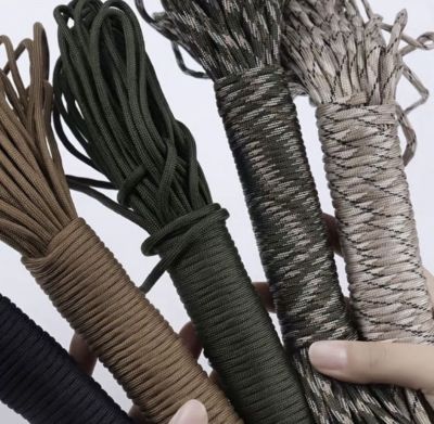 Паракорд 7 нишки 550 Paracord 4 мм – Въже за къмпинг и оцеляване, дължина 5-30 м