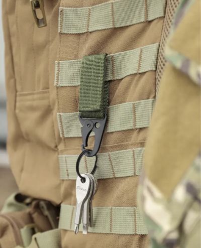 Тактически ключодържател с MOLLE катарама и закопчалка за колан – Надеждност и удобство във всяка ситуация