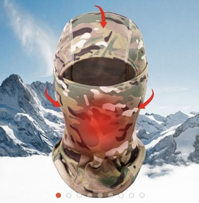 Зимна маска за лице дишаща – Идеална за ски, сноуборд и Airsoft предпазна защита