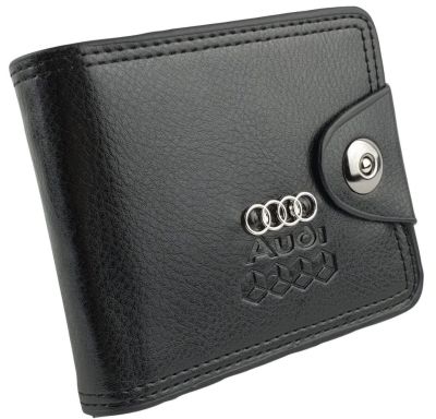 Луксозен мъжки комплект портфейл ключодържател за BMW Audi Mercedes