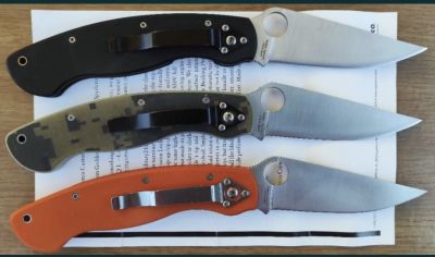 Тактически сгъваем нож SPYDERCO Military CPM S30V – премиум джобен нож