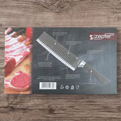 Комплект ножове ZEPTER: 6 части от неръждаема стомана 