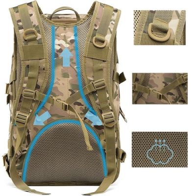 Водоустойчива тактическа раница 25L – Military MOLLE за оцеляване