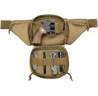 Тактическа чанта военна за оръжие през рамо или кръст  Водоустойчива Airsoft 