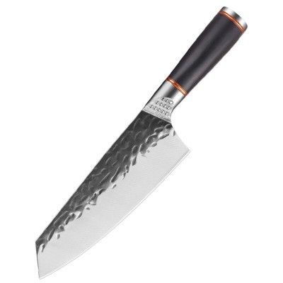 Японски кухненски Нож Nakiri CUTLER – Професионален с Дамаска Шарка