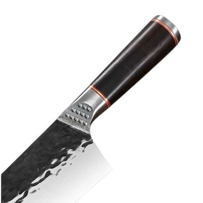 Японски кухненски Нож Nakiri CUTLER – Професионален с Дамаска Шарка