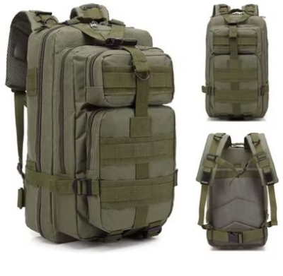  Тактическа раница военна Molle 30L водоустойчива 4 отделения, Модел Survival
