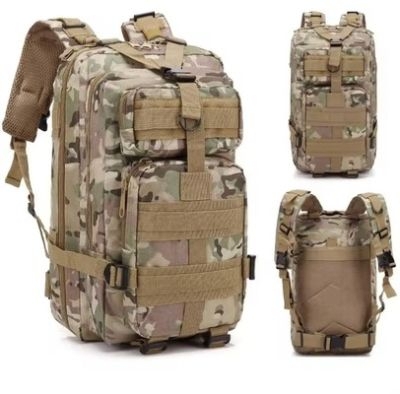  Тактическа раница военна Molle 30L водоустойчива 4 отделения, Модел Survival