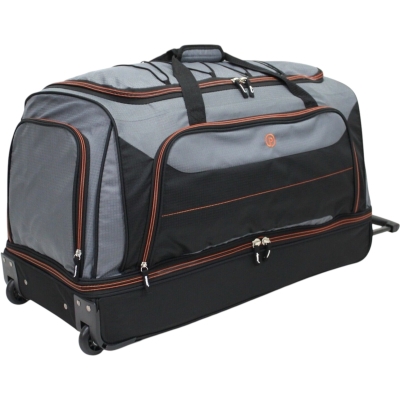 Сак с теглич и колела 135L метално шаси ( 77 x 43 x 34 см ) две нива от водоусточив плат 