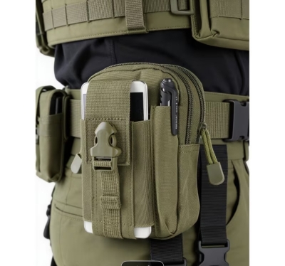 Тактическа чанта MOLLE 16x9 см – за GSM и фенер