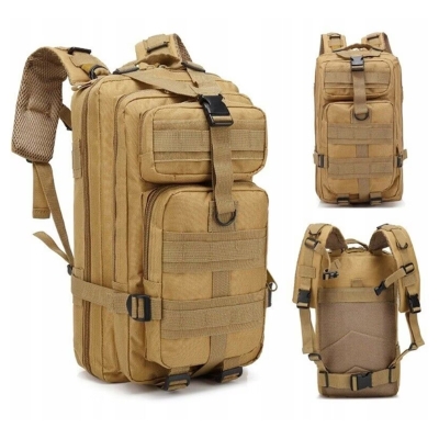 Тактическа раница 30L с MOLLE система за къмпинг и оцеляване