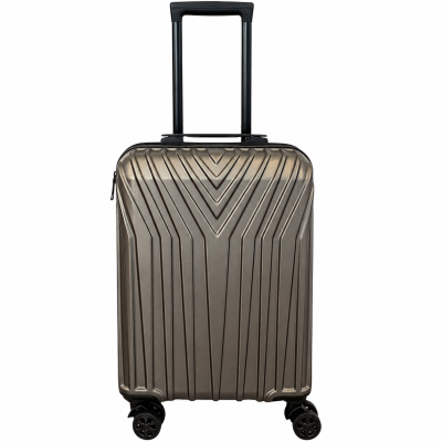 Куфар за ръчен багаж ABS 53x35x20 см – spinner, сваляеми колела златист 