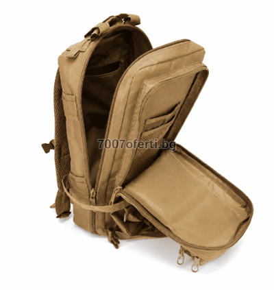 Тактическа раница 30L с MOLLE система за къмпинг и Survival