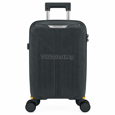 Куфар за ръчен багаж 40х30х20 – полипропилен, сваляеми колела 