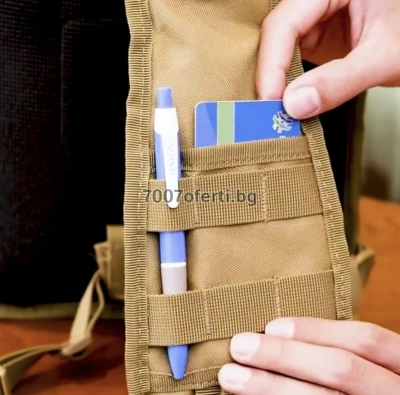 Тактическа чанта Cordura 600D – 3 ципа, водоустойчива - перфектният избор за всеки стрелец
