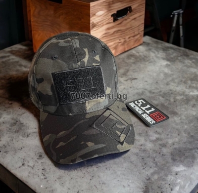 Тактическа шапка 5.11 Tactical Multicam за еърсофт и лов